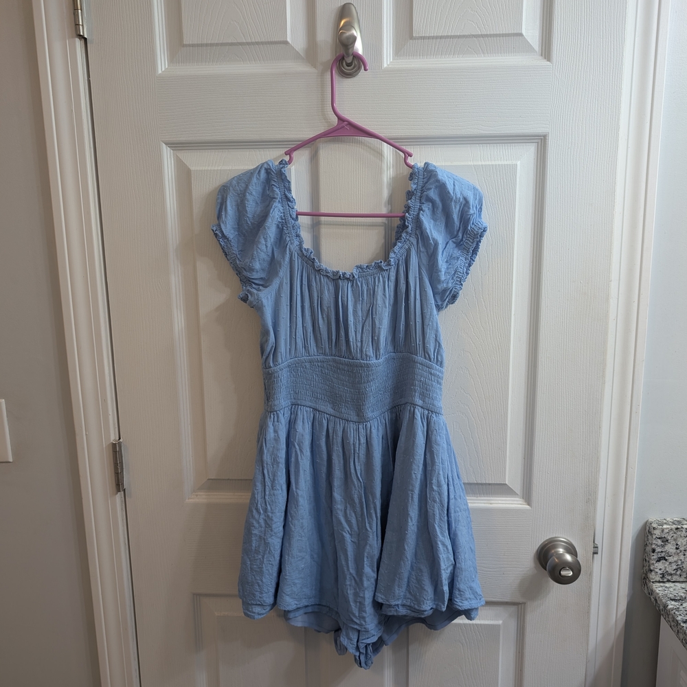 Hollister Romper Womens Blue - Size L